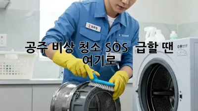 공주 비상 청소 SOS 🚨 급할 땐 여기로!